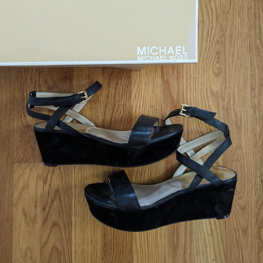 Michael Kors Strappy Platform Sandals